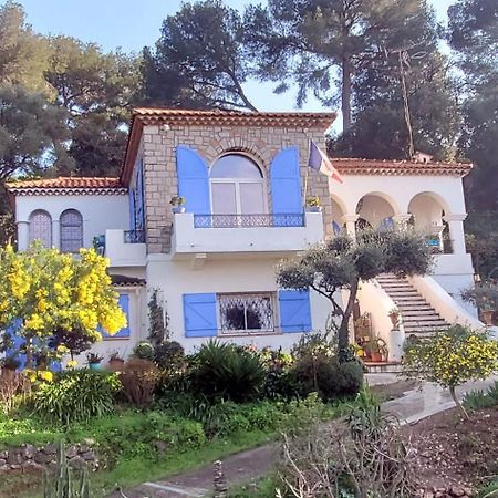 Magnifique "Gite De La Garoupe" Au Cap D'Antibes A 300M Des Plages Eksteriør billede