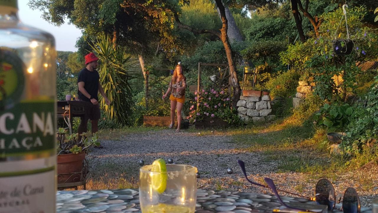 Magnifique "Gite De La Garoupe" Au Cap D'Antibes A 300M Des Plages Eksteriør billede