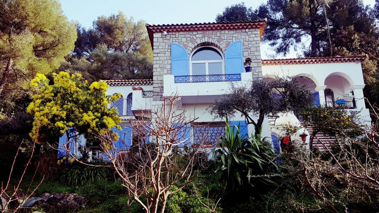 Magnifique "Gite De La Garoupe" Au Cap D'Antibes A 300M Des Plages Eksteriør billede