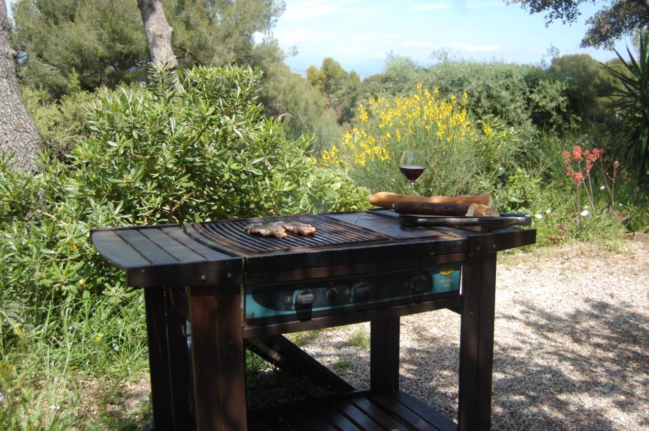 Magnifique "Gite De La Garoupe" Au Cap D'Antibes A 300M Des Plages Eksteriør billede